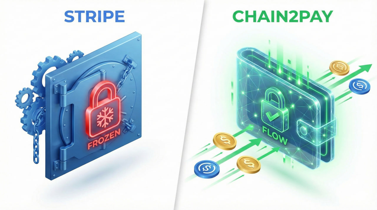 Stripe vs Chain2Pay (2026): Best Payment Gateway for High-Risk Businesses